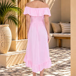 'Olivia' High Low Midi Dress WOMEN'S DRESS for women resort wear - Seaspice Resort Wear
