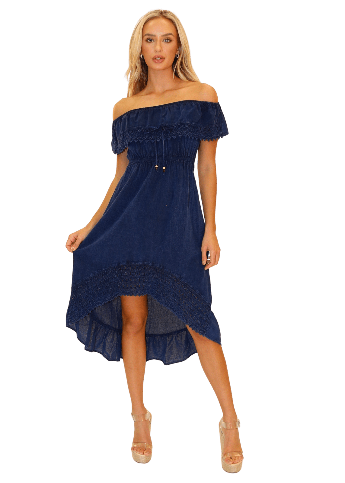 'Olivia' High Low Midi Dress WOMEN'S DRESS for women resort wear - Seaspice Resort Wear