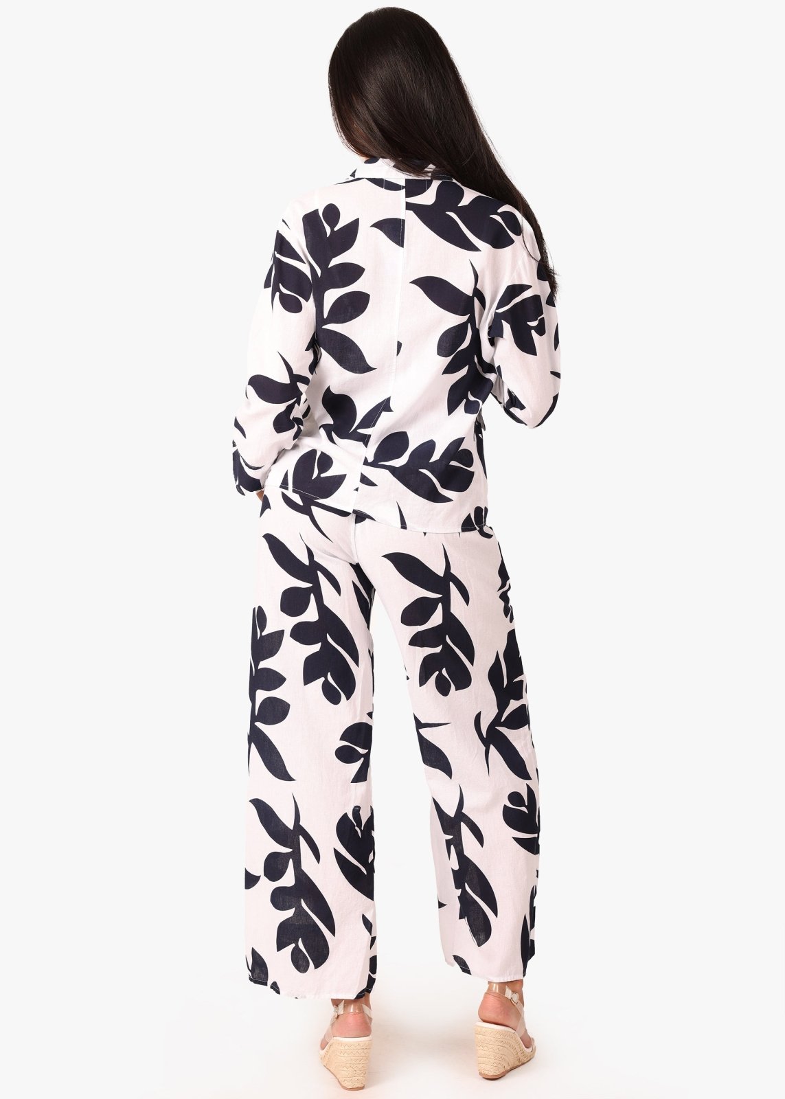 'Regina' Print Long Cotton Jacket WOMEN'S JACKET for women resort wear - Seaspice Resort Wear