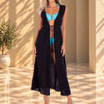 'Roberta' Tie-Front Cover-Up WOMEN'S COVER UP for women resort wear - Seaspice Resort Wear