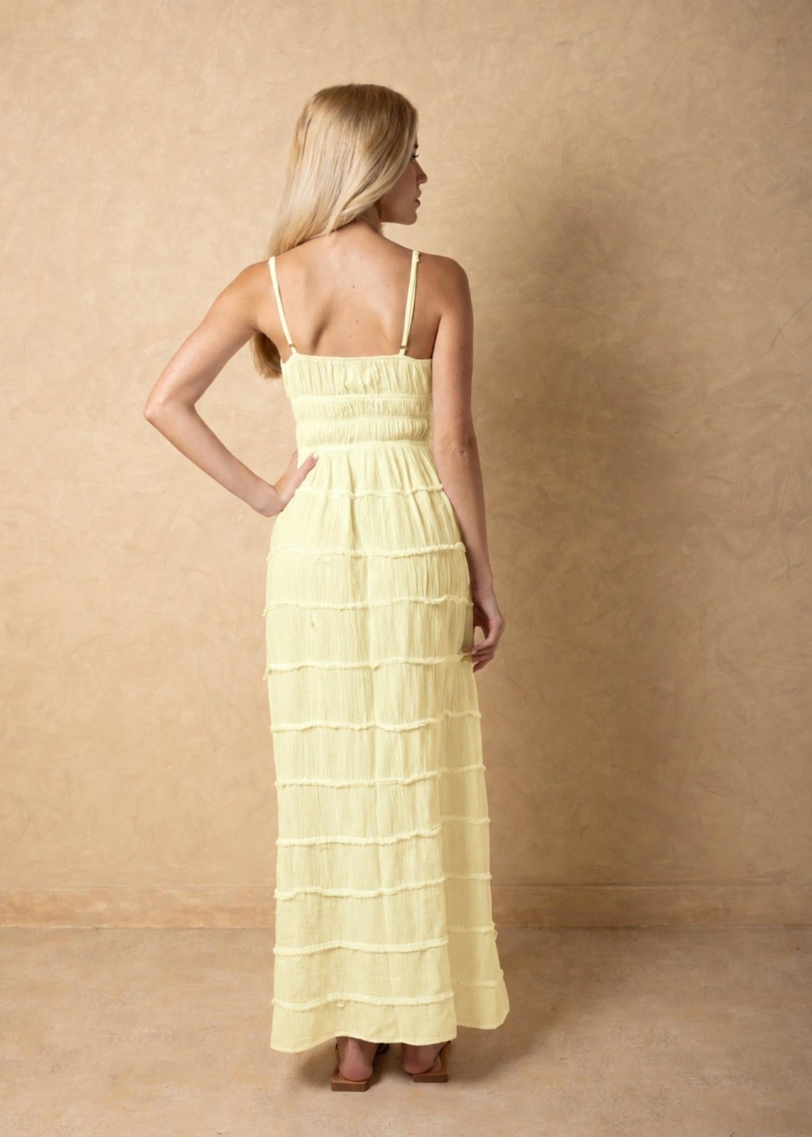 'Rosalie' Tiered Maxi Dress WOMEN'S DRESS for women resort wear - Seaspice Resort Wear