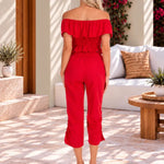 'Ruby' Fringe Pocket Capris WOMEN'S PANTS for women resort wear - Seaspice Resort Wear