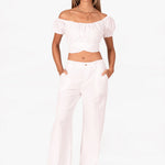 'Sabrina' Off Shoulder Top WOMEN'S TOP for women resort wear - Seaspice Resort Wear