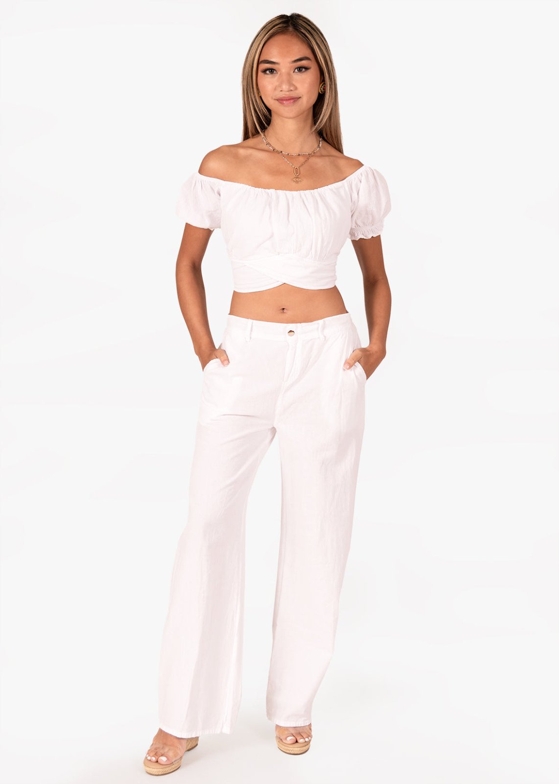 'Sabrina' Off Shoulder Top WOMEN'S TOP for women resort wear - Seaspice Resort Wear