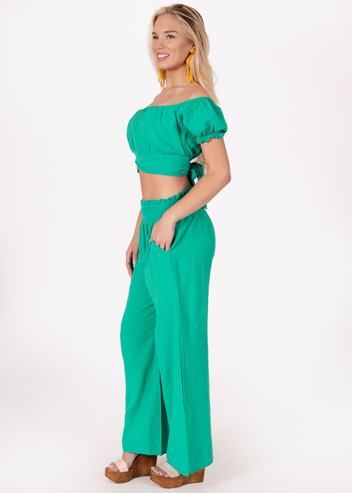 'Sabrina' Off Shoulder Top WOMEN'S TOP for women resort wear - Seaspice Resort Wear