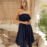 'Sasha' Strapless Flowy Dress WOMEN'S DRESS for women resort wear - Seaspice Resort Wear