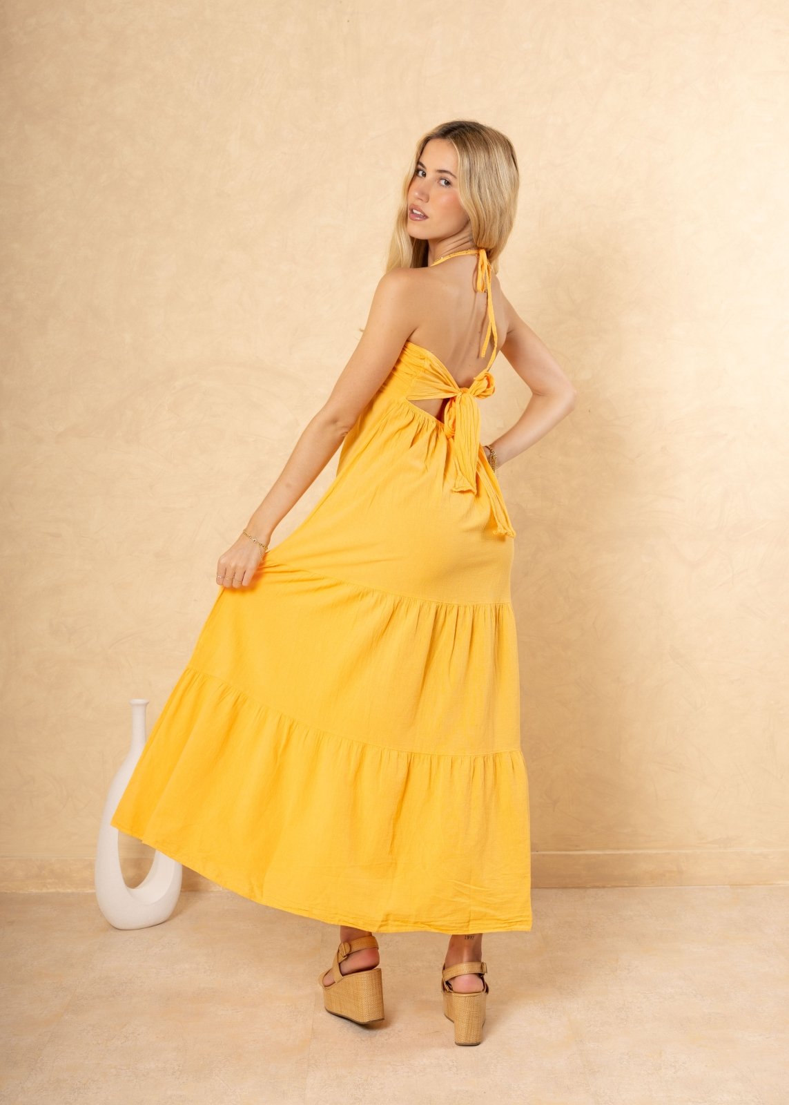 'Selene' Tiered Maxi Dress WOMEN'S DRESS for women resort wear - Seaspice Resort Wear