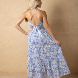 'Selene' Tiered Print Maxi Dress WOMEN'S DRESS for women resort wear - Seaspice Resort Wear