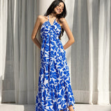 'Selene' Tiered Print Maxi Dress WOMEN'S DRESS for women resort wear - Seaspice Resort Wear