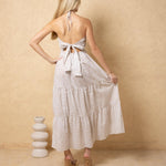 'Selene' Tiered Print Maxi Dress WOMEN'S DRESS for women resort wear - Seaspice Resort Wear