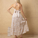 'Selene' Tiered Print Maxi Dress WOMEN'S DRESS for women resort wear - Seaspice Resort Wear