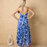'Selene' Tiered Print Maxi Dress WOMEN'S DRESS for women resort wear - Seaspice Resort Wear