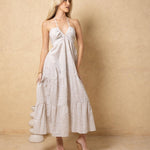 'Selene' Tiered Print Maxi Dress WOMEN'S DRESS for women resort wear - Seaspice Resort Wear