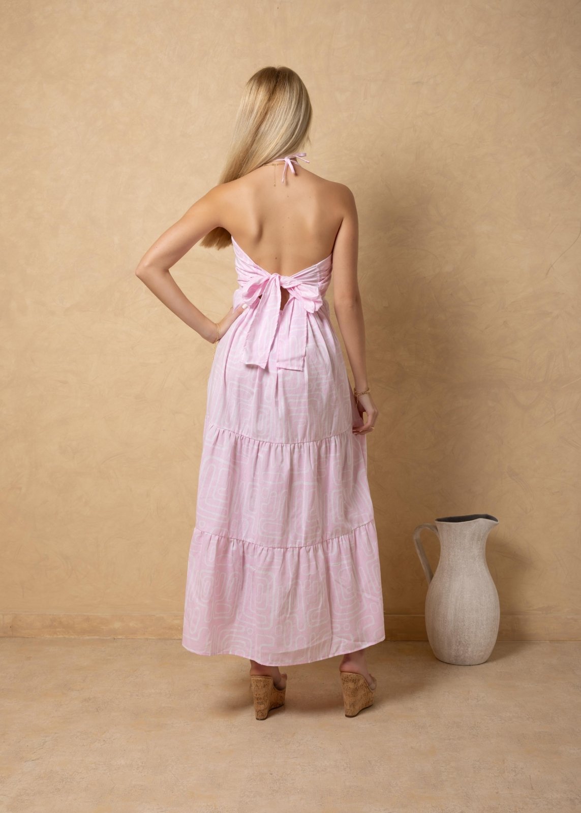 'Selene' Tiered Print Maxi Dress WOMEN'S DRESS for women resort wear - Seaspice Resort Wear