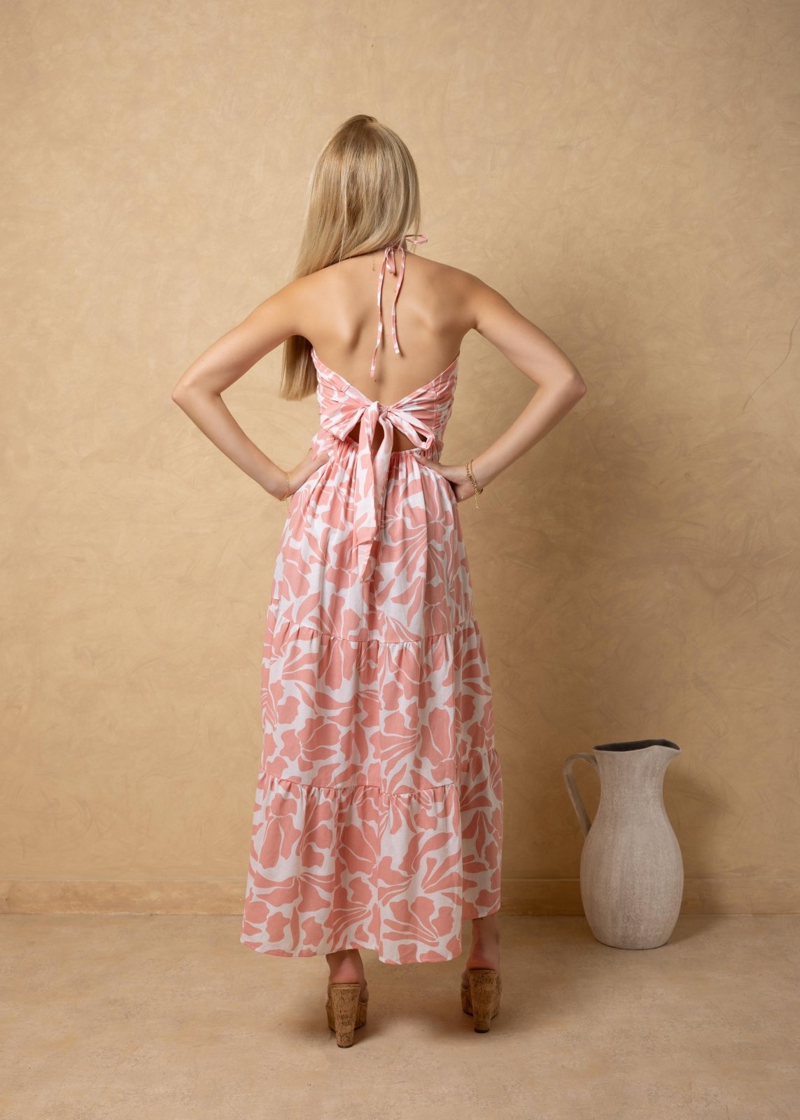 'Selene' Tiered Print Maxi Dress WOMEN'S DRESS for women resort wear - Seaspice Resort Wear