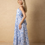 'Selene' Tiered Print Maxi Dress WOMEN'S DRESS for women resort wear - Seaspice Resort Wear