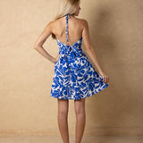 'Serafina' Tiered Print Mini Dress WOMEN'S DRESS for women resort wear - Seaspice Resort Wear
