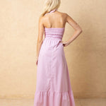 'Sereia' Striped Maxi Dress WOMEN'S DRESS for women resort wear - Seaspice Resort Wear