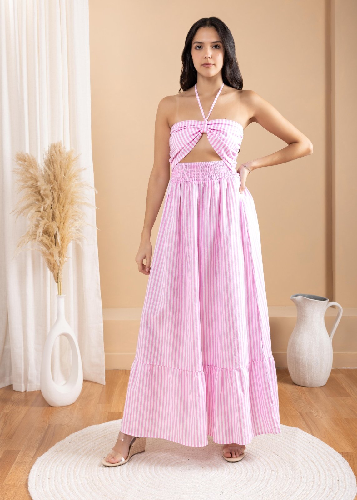 Sereia' Striped Maxi Dress - Seaspice Resort Wear Sereia' Striped Maxi Dress - Seaspice Resort Wear