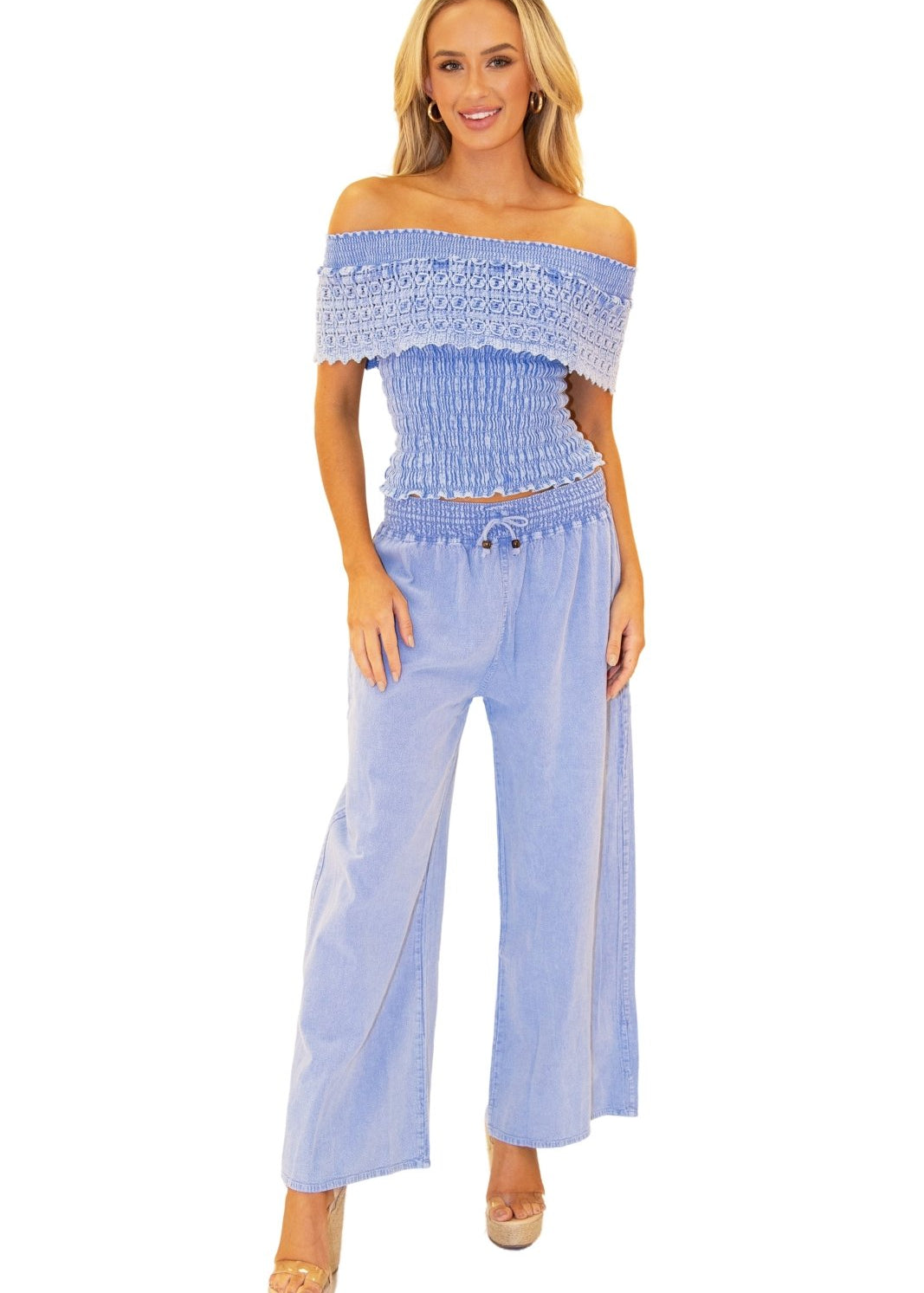 'Shelly' Off Shoulder Top WOMEN'S TOP for women resort wear - Seaspice Resort Wear