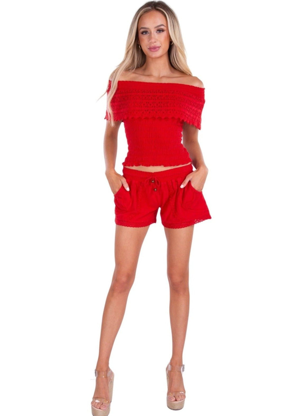 'Shelly' Off Shoulder Top WOMEN'S TOP for women resort wear - Seaspice Resort Wear