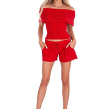 'Shelly' Off Shoulder Top WOMEN'S TOP for women resort wear - Seaspice Resort Wear