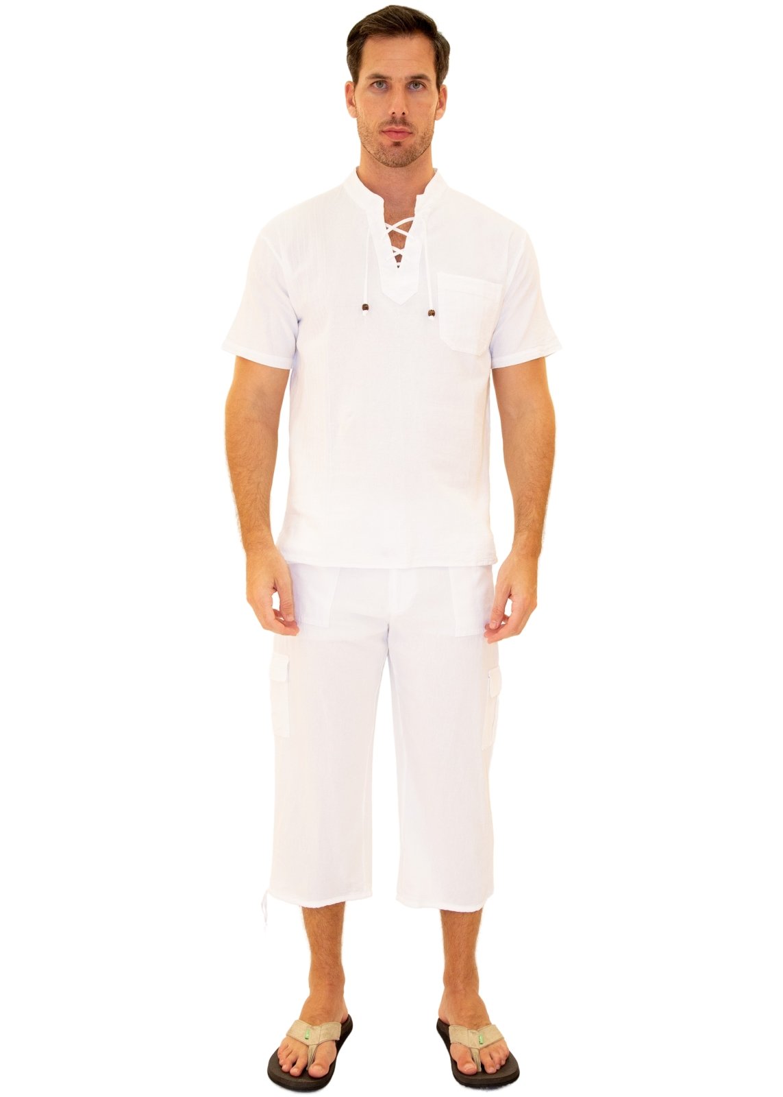'Sicily' Capri Pants SEASPICE MEN for women resort wear - Seaspice Resort Wear