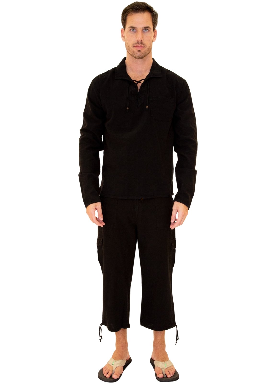 'Sicily' Capri Pants SEASPICE MEN for women resort wear - Seaspice Resort Wear
