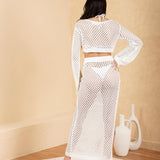 'Siena' Mesh Long Sleeve Top WOMEN'S TOP for women resort wear - Seaspice Resort Wear