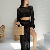 'Siena' Mesh Side - Split Skirt WOMEN'S SKIRT for women resort wear - Seaspice Resort Wear