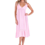 'Simone' Tiered Midi Dress WOMEN'S DRESS for women resort wear - Seaspice Resort Wear