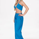 'Skyler' Open Front Crop Top WOMEN'S TOP for women resort wear - Seaspice Resort Wear