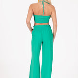 'Skyler' Open Front Crop Top WOMEN'S TOP for women resort wear - Seaspice Resort Wear