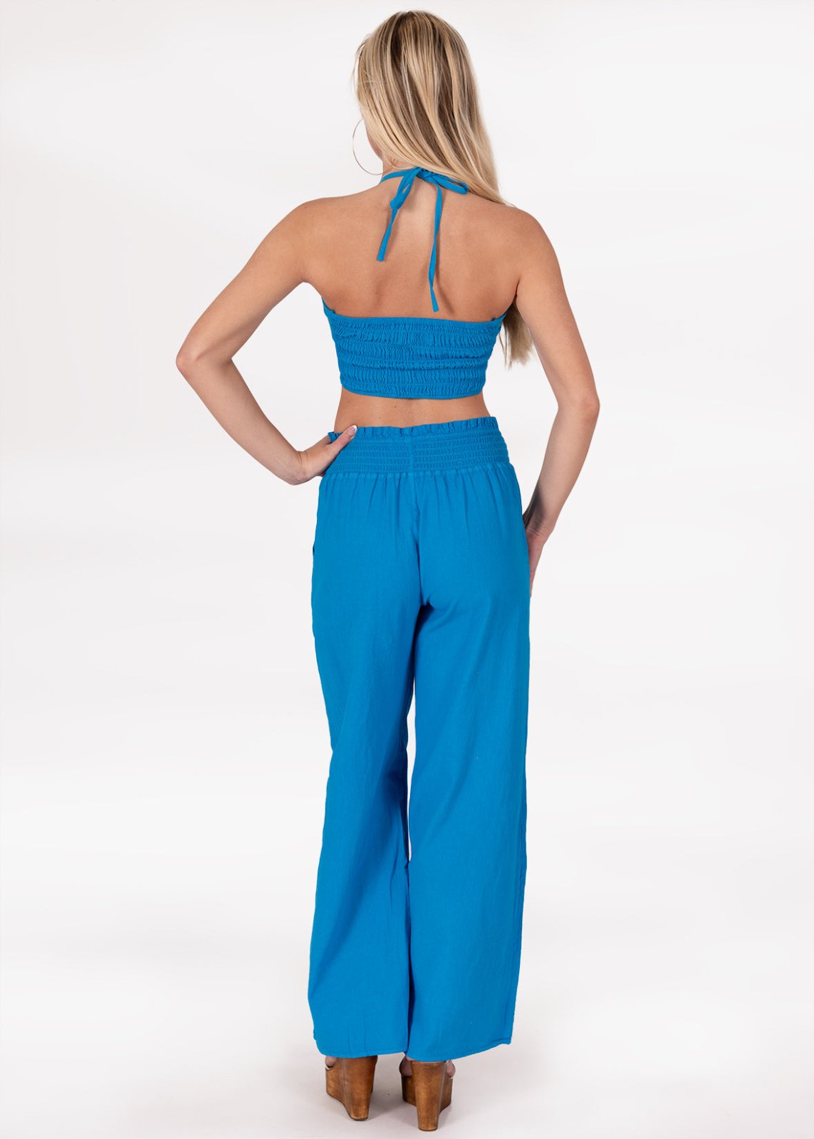 'Skyler' Open Front Crop Top WOMEN'S TOP for women resort wear - Seaspice Resort Wear