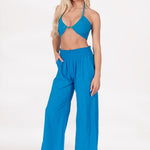'Skyler' Open Front Crop Top WOMEN'S TOP for women resort wear - Seaspice Resort Wear