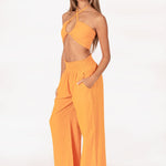 'Skyler' Open Front Crop Top WOMEN'S TOP for women resort wear - Seaspice Resort Wear