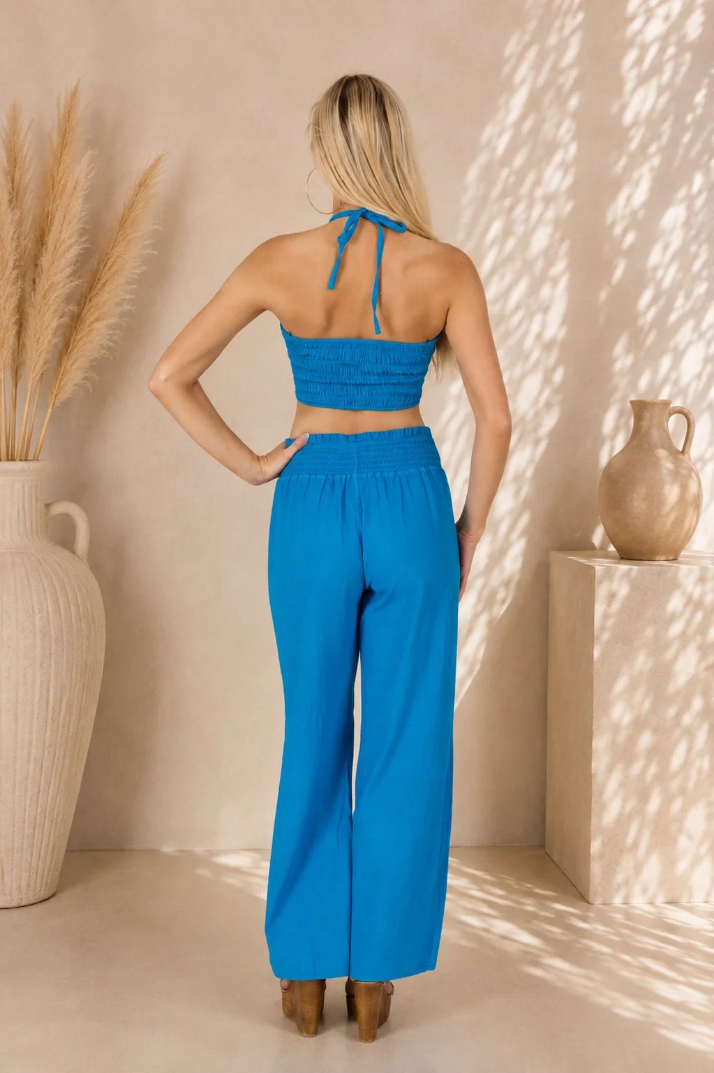 'Skyler' Open Front Crop Top WOMEN'S TOP for women resort wear - Seaspice Resort Wear