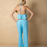'Solana' Drawstring Wide Leg Pants WOMEN'S PANTS for women resort wear - Seaspice Resort Wear