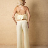 'Solana' Drawstring Wide Leg Pants WOMEN'S PANTS for women resort wear - Seaspice Resort Wear