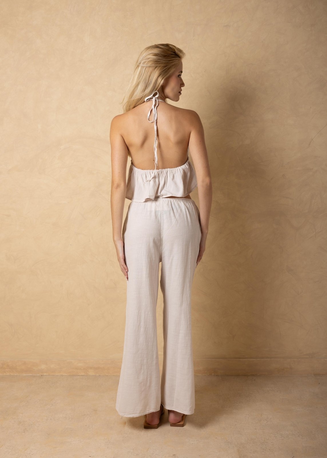 'Solana' Drawstring Wide Leg Pants WOMEN'S PANTS for women resort wear - Seaspice Resort Wear