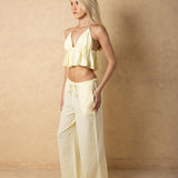 'Solana' Drawstring Wide Leg Pants WOMEN'S PANTS for women resort wear - Seaspice Resort Wear