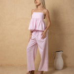 'Solana' Drawstring Wide Leg Print Pants WOMEN'S PANTS for women resort wear - Seaspice Resort Wear