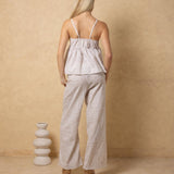 'Solana' Drawstring Wide Leg Print Pants WOMEN'S PANTS for women resort wear - Seaspice Resort Wear