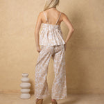 'Solana' Drawstring Wide Leg Print Pants WOMEN'S PANTS for women resort wear - Seaspice Resort Wear
