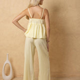 'Solea' Tassel Wide Leg Pants WOMEN'S SKIRT for women resort wear - Seaspice Resort Wear