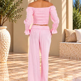 'Soleil' Wide Leg Pants WOMEN'S PANTS for women resort wear - Seaspice Resort Wear