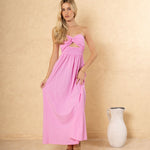 'Stella' Twist - Front Maxi Dress WOMEN'S DRESS for women resort wear - Seaspice Resort Wear