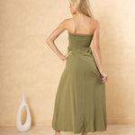 'Stella' Twist - Front Maxi Dress WOMEN'S DRESS for women resort wear - Seaspice Resort Wear