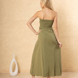 'Stella' Twist - Front Maxi Dress WOMEN'S DRESS for women resort wear - Seaspice Resort Wear