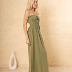 'Stella' Twist - Front Maxi Dress WOMEN'S DRESS for women resort wear - Seaspice Resort Wear